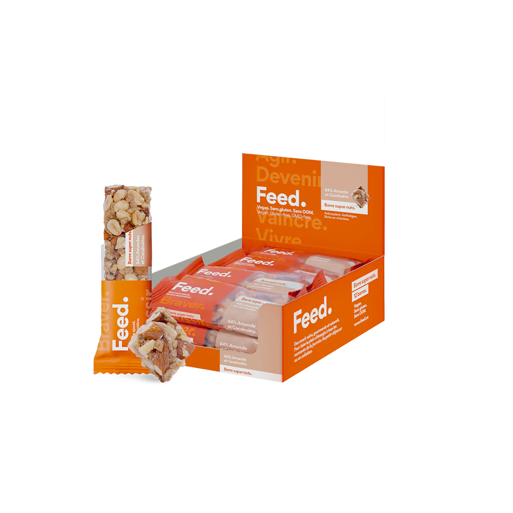 Amande. Cacahuète. (PAV de barres keto Noix / Snack)