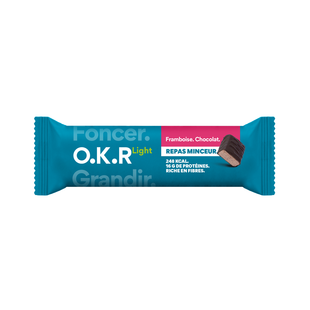 Framboise. Chocolat. 