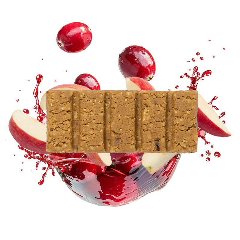 Pomme. Cranberry. 