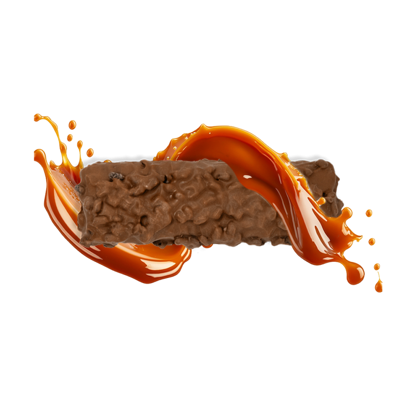 Double caramel. 