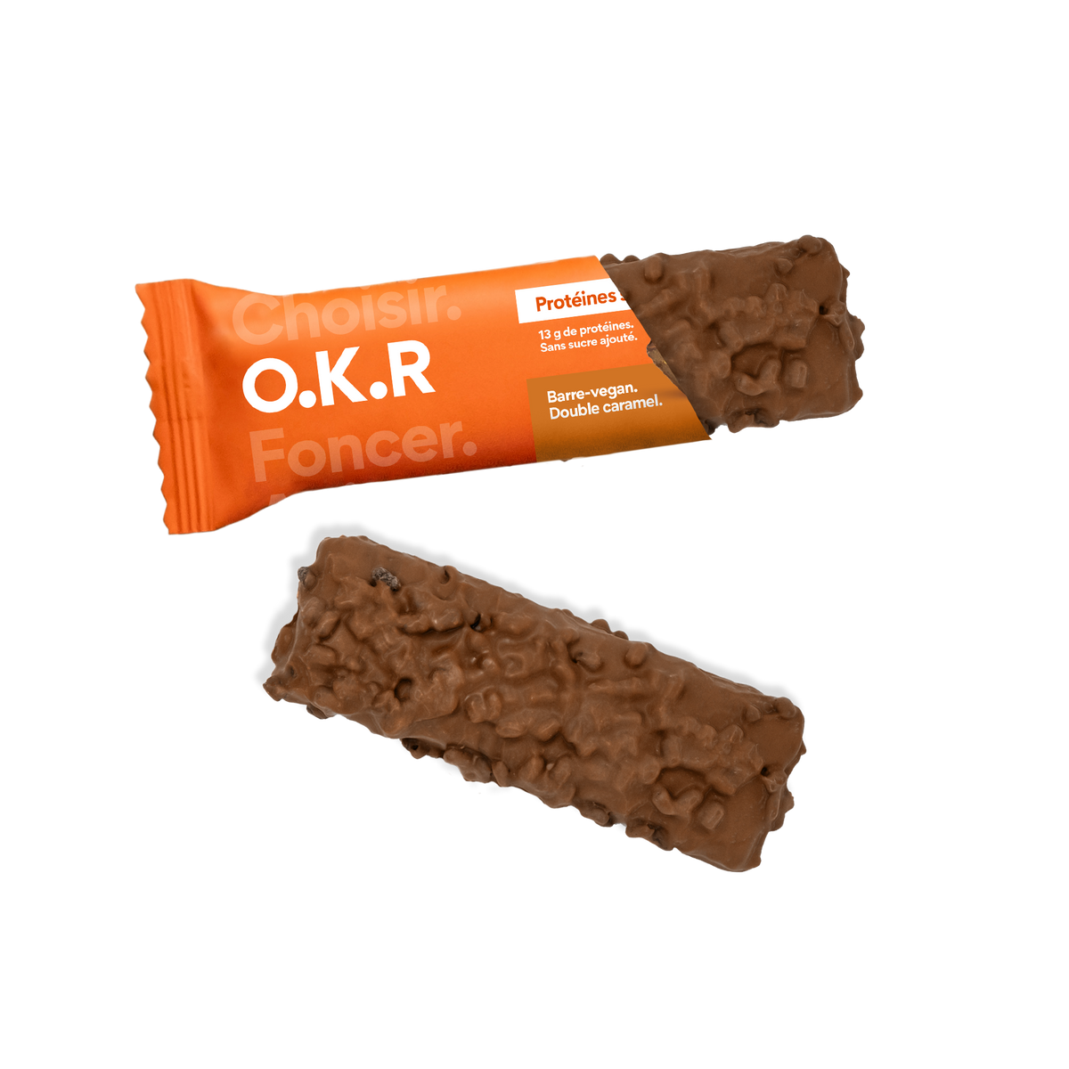 Double caramel. 