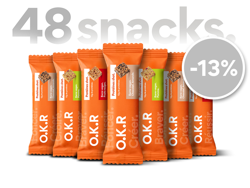 Large format 48 protein snacks. Cereal.