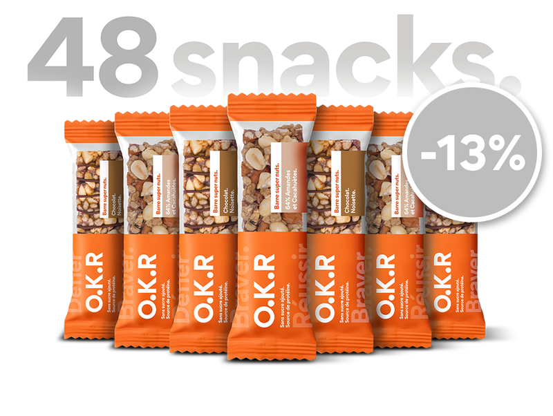 Large format 48 snacks. Keto.