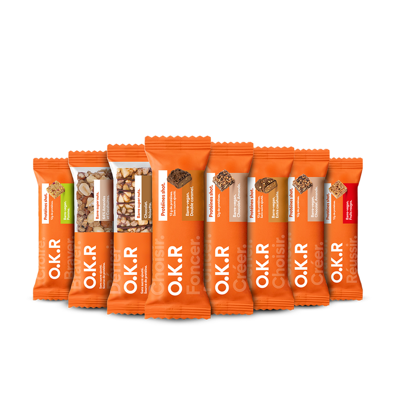 Protein-Shot-Packung. 